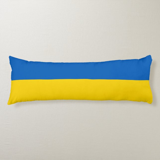 Ukraine-Flagge Seitenschläferkissen (Vorderseite)