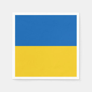 Ukraine-Flagge Serviette