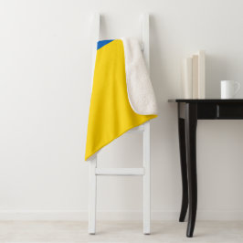 Ukraine-Flagge Sherpadecke