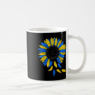 Ukraine-Flagge Sonnenblume Ukrainische Flagge Vint Kaffeetasse