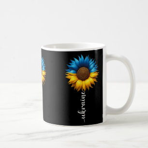 Ukraine-Flagge Sonnenblume Vintage Ukrainische Unt Kaffeetasse