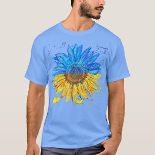 Ukraine Flagge Sonnenblumen Vintages Shirt Ukraini