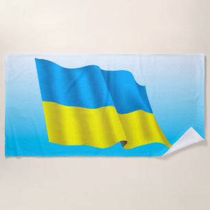 Ukraine-Flagge Strandtuch