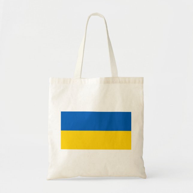 Ukraine-Flagge Tragetasche (Vorne)