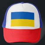 Ukraine-Flagge Truckerkappe<br><div class="desc">Ukraine-Flagge</div>
