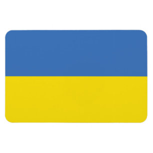 Ukraine-Flagge, Ukrainisch Слава Україні Slava Ukr Magnet