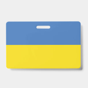 Ukraine-Flagge, Ukrainisch Slava Ukraini Слава Укр Ausweis