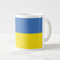 Ukraine-Flagge, Ukrainisch Slawa Ukrajini Слава Ук