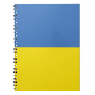Ukraine-Flagge, Ukrainisch Slawa Ukrajini Слава Ук Notizblock
