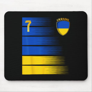 Ukraine-Flagge Ukrainische Stolzliebhaber 4  Mousepad