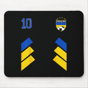 Ukraine-Flagge Ukrainische Stolzliebhaber 8 Mousepad