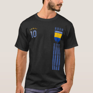 Ukraine-Flagge Ukrainischer Stolz Liebhaber 7 T-Shirt