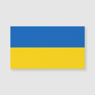 Ukraine Flagge Ukrainisches Patriotisches Magnetkarte