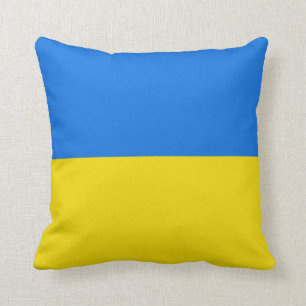 Ukraine-Flagge x Flaggenkissen Kissen