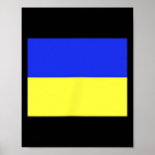 Ukraine-Flaggen-Shirt Ukrainische Armee Grün Poster