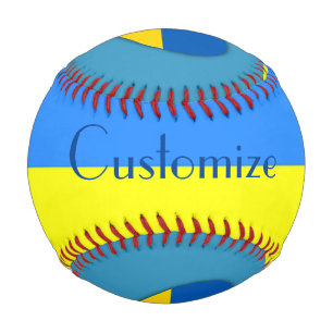 Ukraine Flaggenblau-Gelber Thunder_Cove Baseball