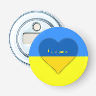 Ukraine Flaggenblau-Gelber Thunder_Cove Flaschenöffner
