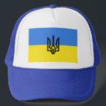 Ukraine - Flaggenfreiheit Truckerkappe<br><div class="desc">Unterstützung Ukraine LKW Hats - Freiheitsunterstützung - Ukrainische Fahne Kappen ! Machen wir die Welt zu einem besseren Ort - alle zusammen! Eine bessere Welt beginnt - hängt ab - braucht Ihr auch! Sie können auf mehr als 1000 Zazzle-Produkte übertragen. Ändern Sie die Größe und verschieben oder entfernen und fügen...</div>