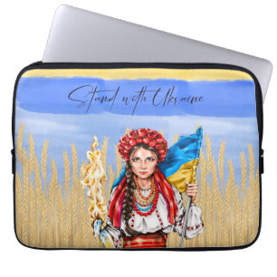 Ukraine Frauen unterstützen Drawstring Bag Noteboo Laptopschutzhülle