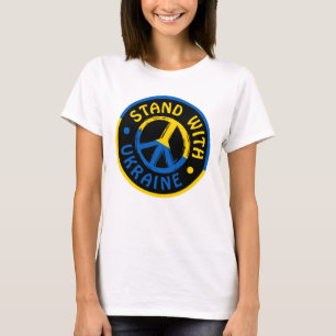 Ukraine - Friedenszeichen für Ukraine T-Shirt