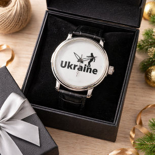 Ukraine Fußball Armbanduhr