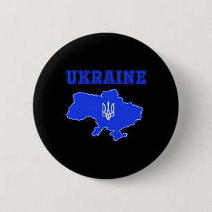 Ukraine Fußballmannschaft Ukr Karte und Trident Tr Button