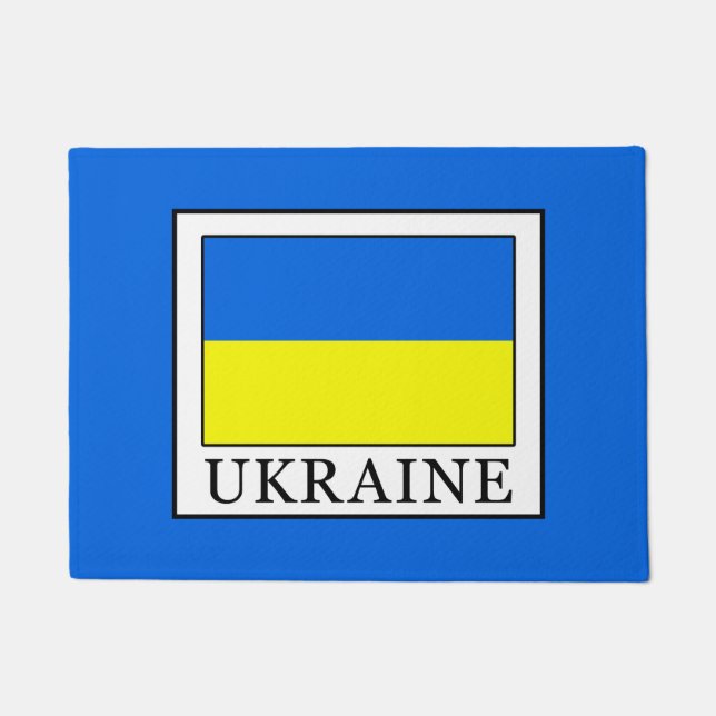 Ukraine Fußmatte (Vorderseite)