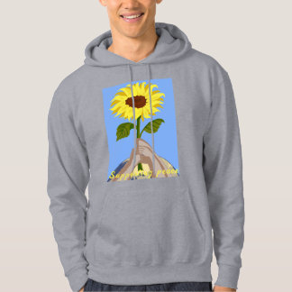 Ukraine "gelb blau" Sonnenblume farbig Hoodie