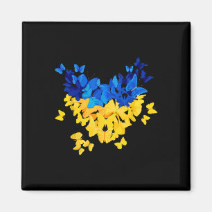 Ukraine Geschenkflagge Ukraini Kiew Ukrainisch Ukr Magnet