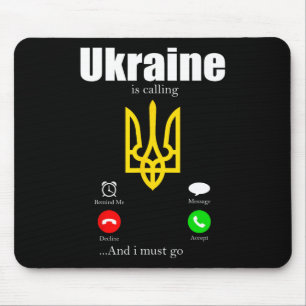Ukraine Geschenkflagge Ukraini Kiew Ukrainisch Ukr Mousepad