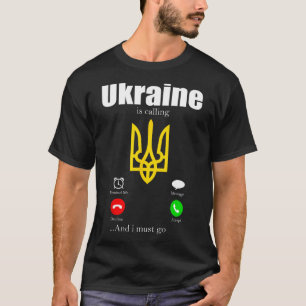Ukraine Geschenkflagge Ukraini Kiew Ukrainisch Ukr T-Shirt