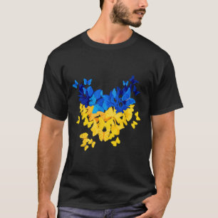 Ukraine Geschenkflagge Ukraini Kiew Ukrainisch Ukr T-Shirt