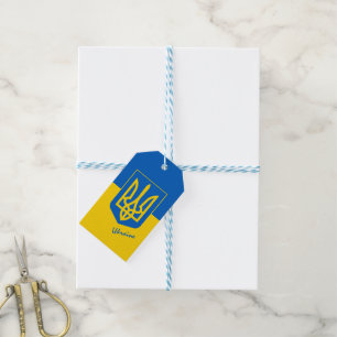 Ukraine Geschenktag, patriotisch, Party, ukrainisc Geschenkanhänger