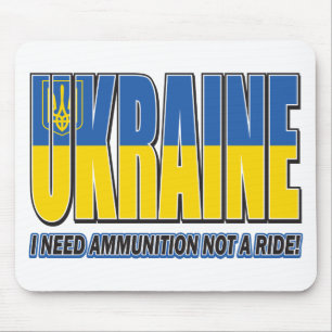 Ukraine-I-Not-Ammo Mousepad