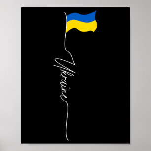 Ukraine Ich bin Ukrainer Ukraine Patriotisch  Poster