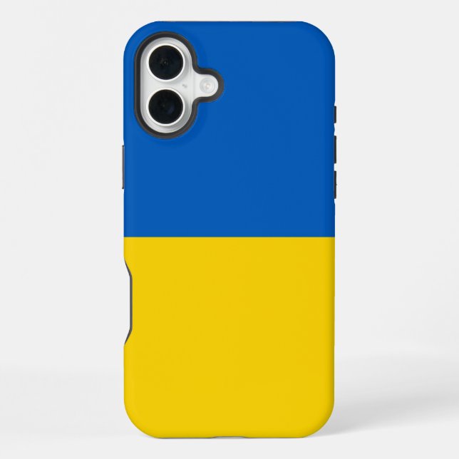 Ukraine iPhone Hülle (Rückseite)