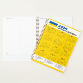 Ukraine Kalender 2024 Neujahr Planer