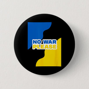 Ukraine Kein Krieg Bitte Frieden Mit Ukrainischer Button