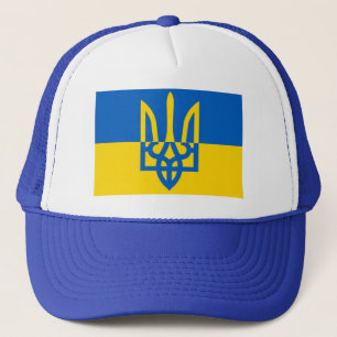Ukraine Krieger Trident-Ballmütze Truckerkappe