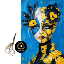 Ukraine Kriegergottesgöttin Politischer Aktivismus Seidenpapier