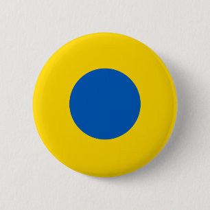 Ukraine Länderflagge Rundzeichen Roundel Kreis a Button