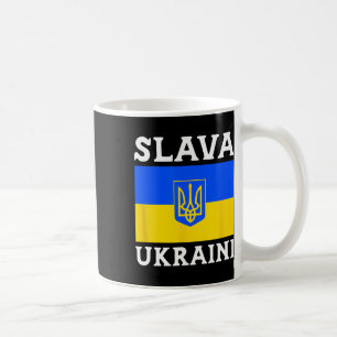Ukraine Landesflagge Stolz Slava Ukraini 1 Kaffeetasse