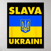 Ukraine Landesflagge Stolz Slava Ukraini