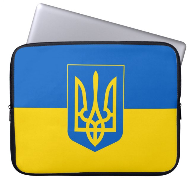 Ukraine Laptopschutzhülle (Vorderseite)