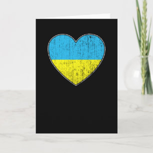 Ukraine Liebe Karte