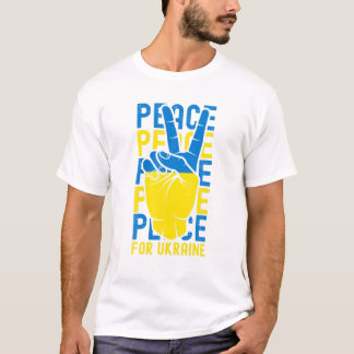 Ukraine Mens Unterstützung Ukrainischer Großer EU T-Shirt