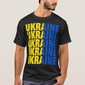 Ukraine mit der Ukraine 1  T-Shirt
