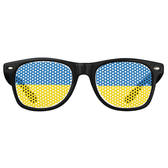 Ukraine Partybrille (Vorderseite)