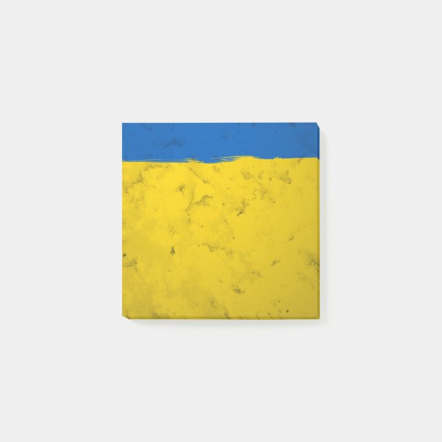 Ukraine Post-it Klebezettel (Vorderseite)