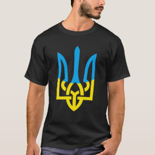 Ukraine Prix Ukraine Flag Ukrainische Kiew Trysub T-Shirt